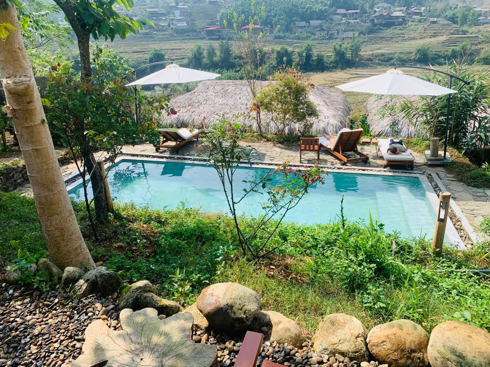 Sapa Eco Bungalows & Spa Kültér fotó