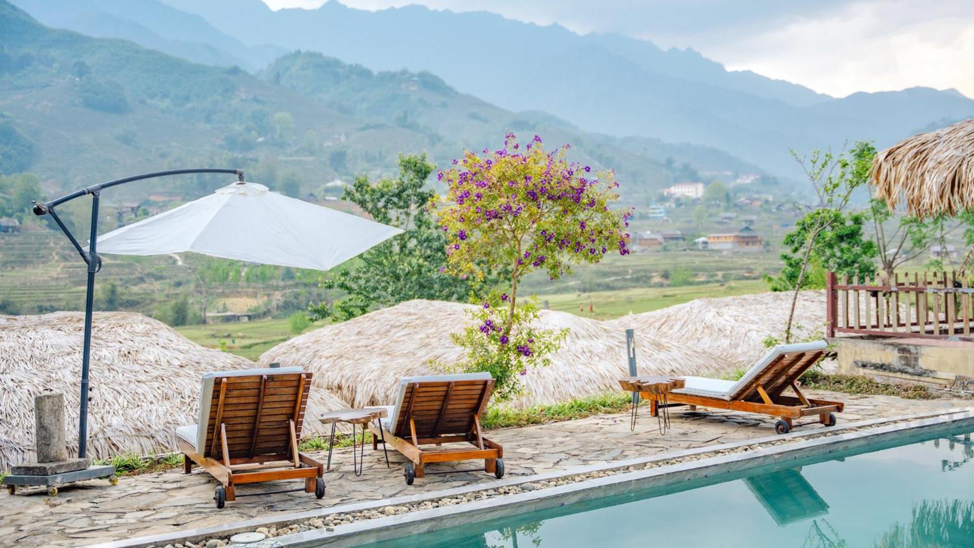 Sapa Eco Bungalows & Spa Kültér fotó